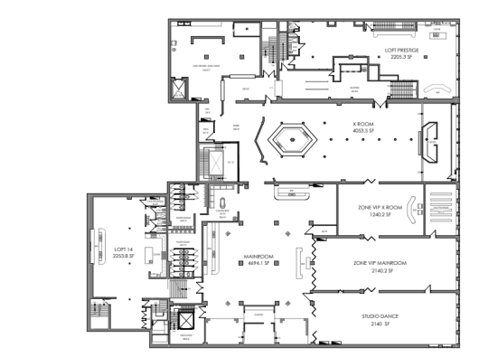 plan de salles à louer